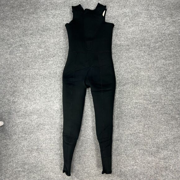 Vintage US Divers Sleeveless Wetsuit Mens L Large Black Surfing Scuba Diving - Picture 2 of 12